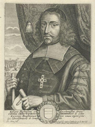 Porträt von Christoph Bernhardt von Galen, Bischof von Münster von Adriaen Millaert